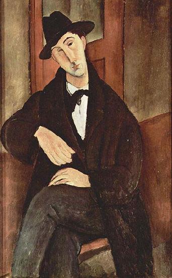 Amedeo Modigliani Portrat des Mario Varfogli Sweden oil painting art